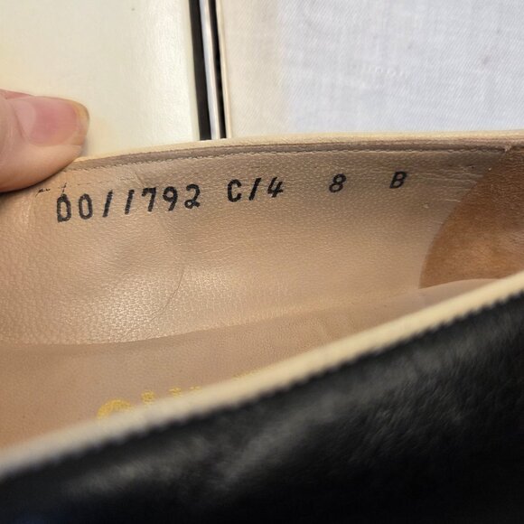 Ferragamo 3 tone flats brass buckle - Picture 10 of 14